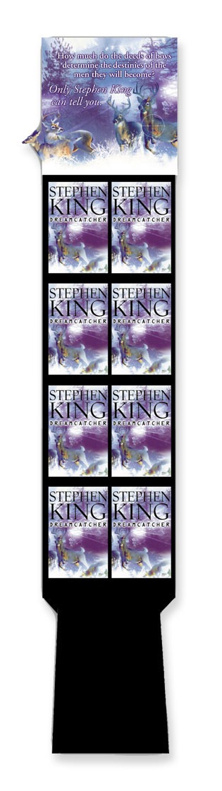 Stephen King Dreamcatcher book riser design