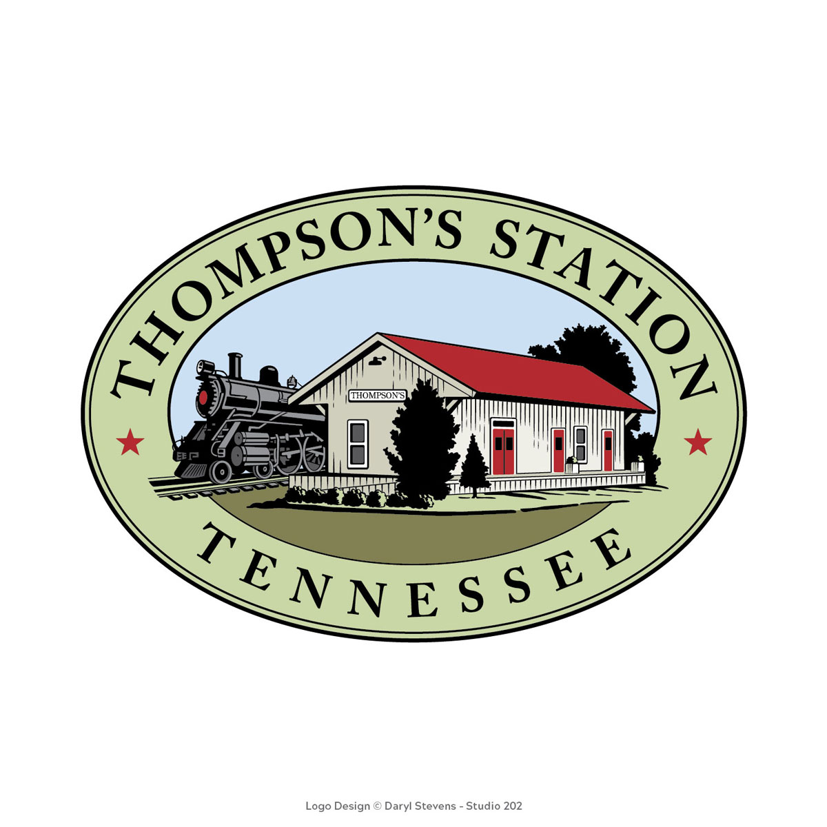 Thompsons Station town branding by Daryl Stevens