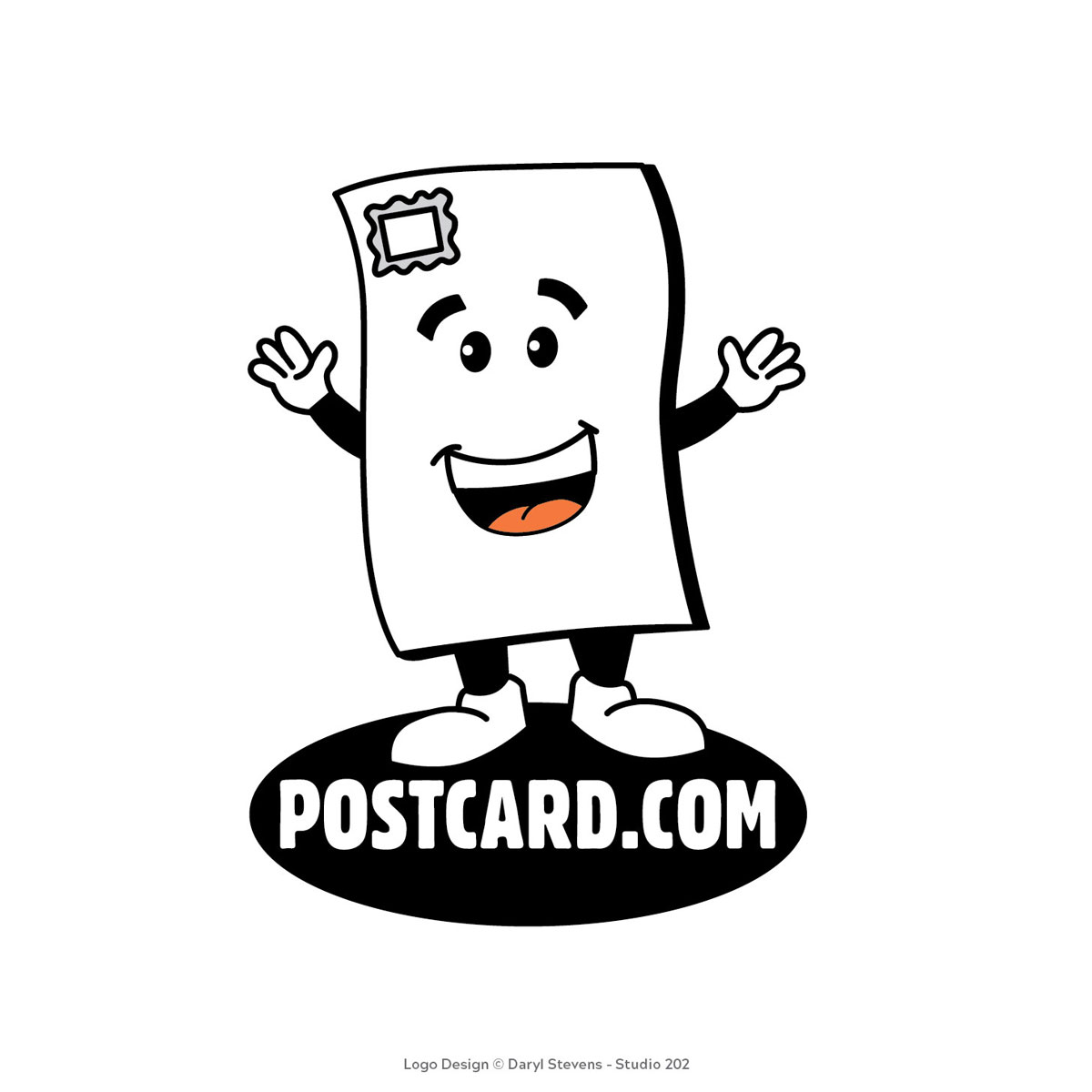 Postcard.com business branding by Daryl Stevens